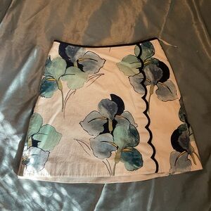 Tory Burch floral mini skirt